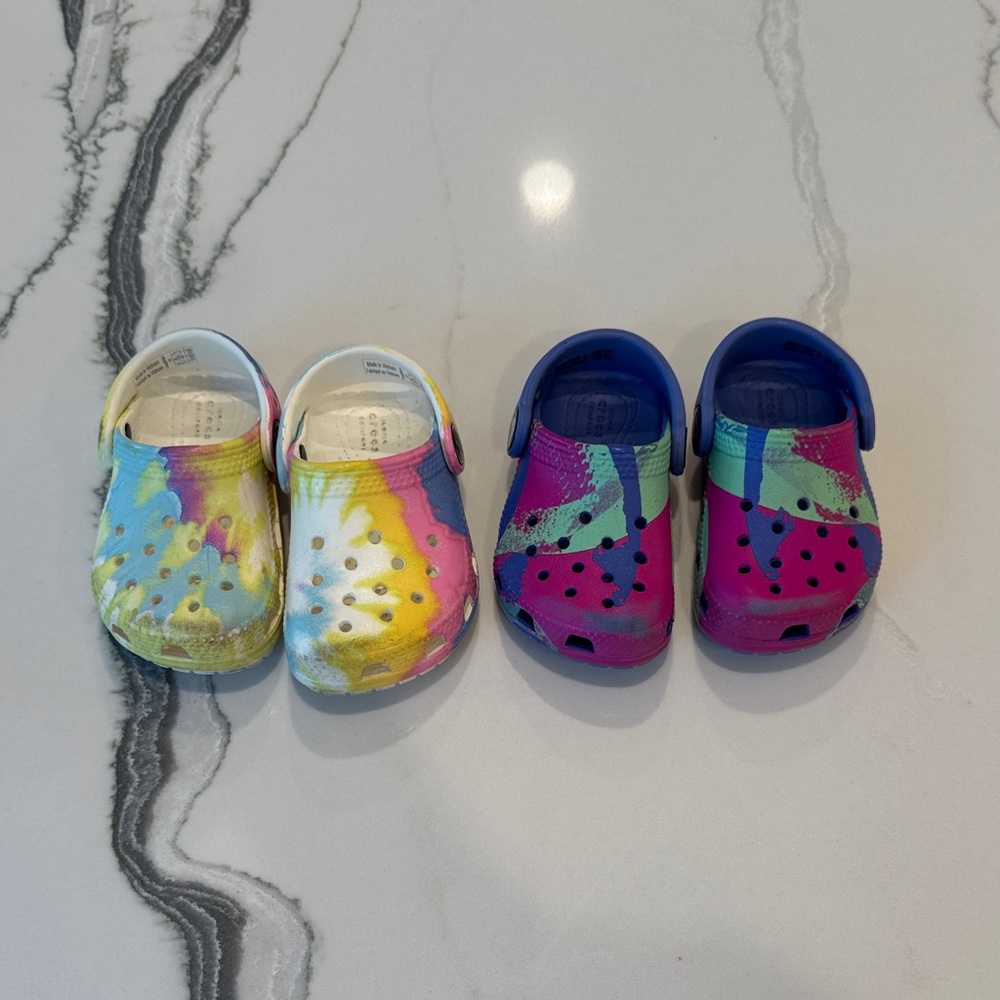 Colorful Kids Crocs